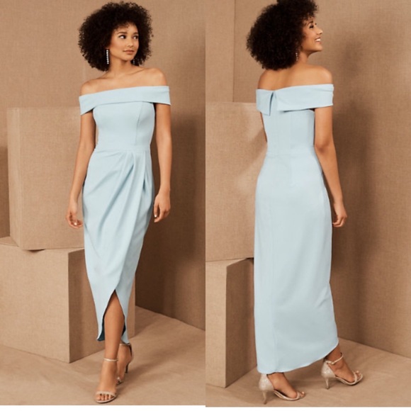 Anthropologie x BHLDN Thompson  Light Blue Dress